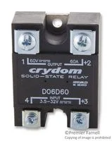 ממסר SPST-NO , 0VDC ~ 60VDC , 60A - SSR