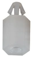 תושבת מרווח ל-PCB - ניילון 6.6 - 10mm x 2.9mm - Studded Lock-In