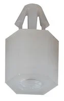 תושבת מרווח לוח PCB - נעילה עם פינים - ניילון 6.6 - 8mm x 2.9mm