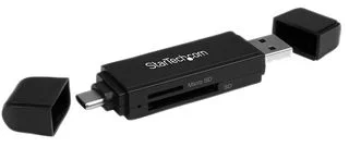 קורא כרטיסי זיכרון USB 3.0 - SD/microSD - חיבור USB-C/USB-A