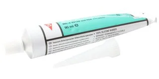 חומר איטום סיליקון RTV לבן 90ml - שפופרת