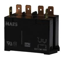 ממסר כוח DPST-NO 12VDC 25A - Panel Mount