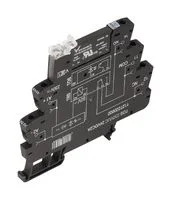 ממסר מצב מוצק עם תושבת לפס דין - C&S 24VAC~230VAC - 1A