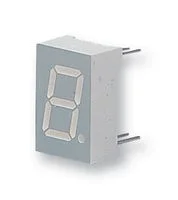 תצוגת 7SEGMENT אדומה - ספרה אחת - 14.22MM