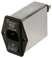 מסנן EMC / RFI עם כניסת מתח IEC - סדרה 6A - FN393