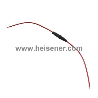 מחזיק נתיך In-Line - 32V 10A - 5x15mm / 5x20mm