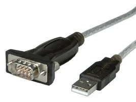 כבל ממיר USB ל-RS232 1.8m - מחבר D-SUB 9 פינים