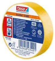 איזולירבנד מקצועי צהוב - TESA 53988 - 19MM X 25M