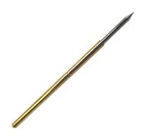 מחבר בדיקה קפיצי - 2.54MM PITCH - ראש קוני קטן