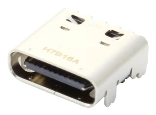מחבר USB Type C USB 3.2 - 24 פינים - SMT זווית ישרה
