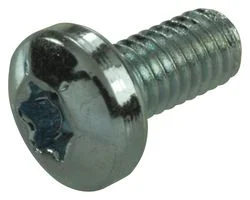 ברגים מפלדה - ראש שטוח - פיליפס - M6 X 12MM