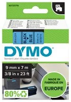 סרט פלסטיק דביק - 9MM X 7M - D1 - שחור / כחול