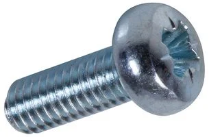ברגים מפלדה - ראש עגול - פיליפס - M3 X 8MM