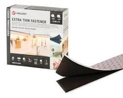 גליל ולקרו דביק שחור - VELCRO ET - HOOK & LOOP 20MM X 5M