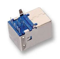 שקע (USB3.0 (B זוויתי למעגל מודפס - THT
