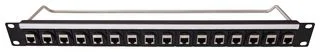 פאץ' פאנל - CP30177 - 1U 16 PORT - RJ45 CAT6A - M3 HOLES