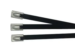 אזיקונים ממתכת עם ציפוי פלסטיק - 200MM X 4.6MM