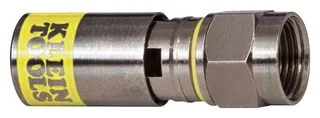 חבילת מחברים F TYPE לדחיסה לכבל KLEIN TOOLS - RG6