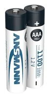 סוללה נטענת AAA 1.2V 1.1Ah ניקל מטאל הידריד - זוג