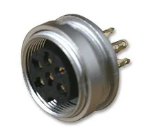 מחבר תעשייתי DIN SV - זכר להלחמה לפנל - 4 מגעים