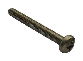 ברגים מנירוסטה - ראש עגול - פיליפס - M5 X 20MM
