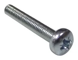 ברגים מפלדה - ראש שטוח - פיליפס - M4 X 25MM
