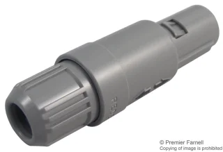 מחבר אפור REDEL - זכר להלחמה לכבל - 8 מגעים - PAG.M0.8GL.AC52G