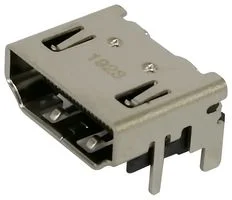 מחבר HDMI - שקע 19 פינים - הרכבה משטחית זווית ישרה