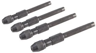 סט מלחצי פינים - פיר חלול, 1mm - 4.8mm, 4 חלקים