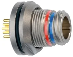 מחבר LEMO - נקבה TH לפנל - 3 מגעים - HEN.0M.303.XLNP