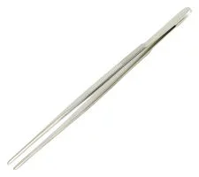 פינצטה מקצועית - 200MM - FLAT & ROUND
