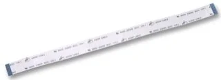 כבל שטוח אפור - 50 מגעים - מרווח מגעים 0.5MM