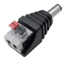 מתאם - 2.5MM DC (M) ~ PUSH LOCK 2P