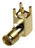 מחבר SMA - נקבה זוויתית להלחמה למעגל מודפס