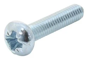 ברגים מפלדה - ראש שטוח - פיליפס - M4 X 10MM