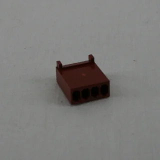מחבר שקע - 4 פינים, שורה אחת, מרווח 2.54mm