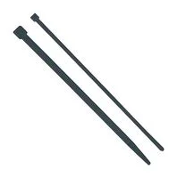 אזיקונים שחורים מפלסטיק - 370MM X 4.8MM