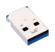 תקע (USB3.0 (A זוויתי למעגל מודפס - SMD