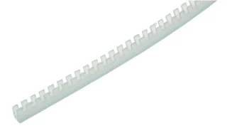 מגן סף לבן מחורץ , פנל HELLERMANNTYTON G51PD , 3.3MM ~ 4.8MM