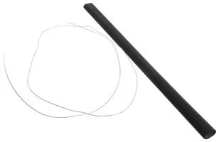בידוד מתכווץ עם סיכוך EMI - שחור - קוטר 12.7MM