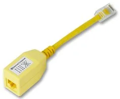 מתאם תקשורת מוצלב - (RJ45 (F) ~ RJ45 (M