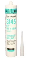 משחת סיליקון RTV - מזרק 310 מ''ל - DOW CORNING 3145 CLR