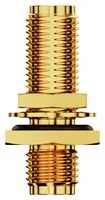 מתאם RF - SMA Jack ל-SMA Jack - 6GHz, IP67, 50 Ohm - Bulkhead ישר