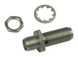 מחבר קואקסיאלי SMA 50 ohm שקע Bulkhead
