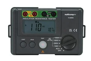 מודד התנגדות / בידוד דיגיטלי - TENMA 72-9400A - 250V ~ 1000V