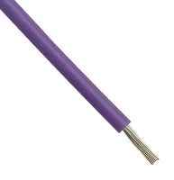 כבל חשמל גמיש לאלקטרוניקה - 20AWG - גליל 305 מטר - בידוד סגול