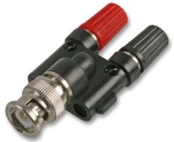 מתאם - (BNC (M) ~ 2X4MM BINDING POST (F