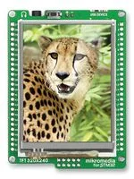 כרטיס מולטימדיה - MIKROMEDIA FOR STM32 M4 BOARD