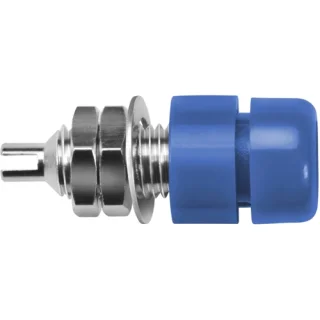 שקע בננה SCHUTZINGER IBU 401 NI / BL - 4MM