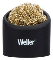 מנקה קצה ספוג פליז הלחמה של Weller עם מחזיק סיליקון - WLACCBSH